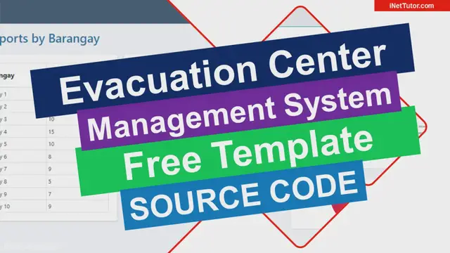 Video thumbnail for Evacuation Center Management System