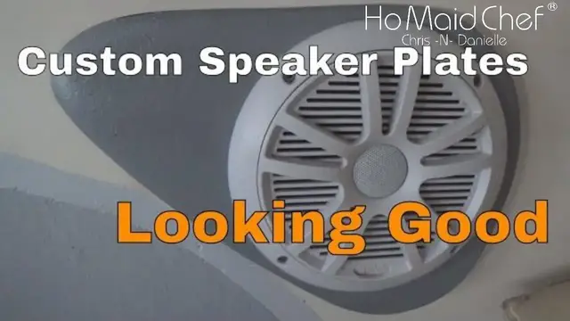 Video thumbnail for Custom Boat Speaker Plates Painted EP #42 || Bayliner Bowrider 175