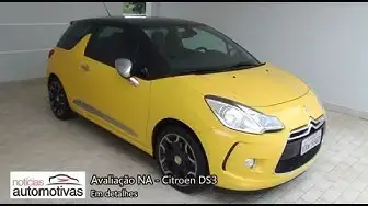 Video thumbnail for Citroen DS3 - Detalhes - NoticiasAutomotivas.com.br