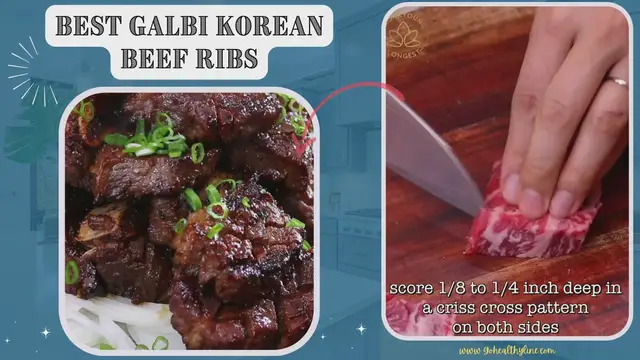 Video thumbnail for BEST GALBI KOREAN BEEF RIBS