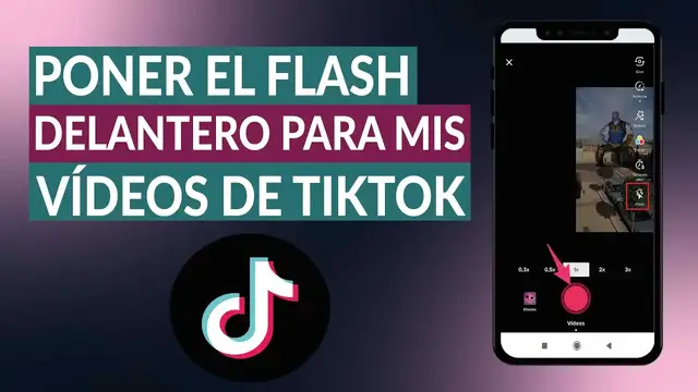 Video thumbnail for ¿Cómo poner el flash delantero para mis vídeos de TIKTOK?