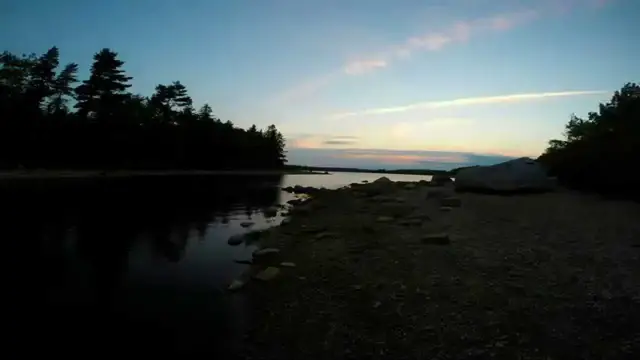 'Video thumbnail for Sunset over Long Lake'