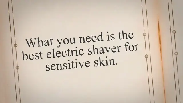 Video thumbnail for Best Electric Shaver For Sensitive Skin 2022: Reviews + Buying Guide