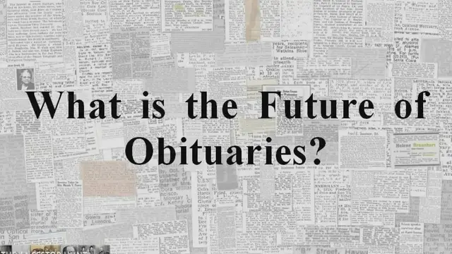 Video thumbnail for What Is The Future of Obituaries
