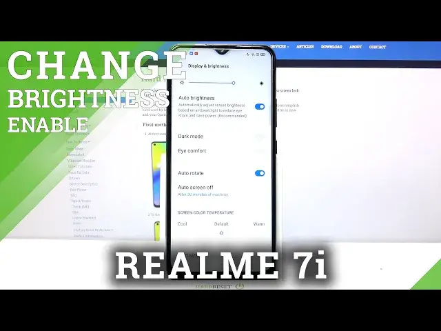 'Video thumbnail for How to Activate Auto Brightness on REALME 7i – Adaptive Brightness'
