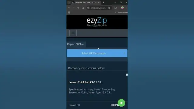 Video thumbnail for 📦 How to Fix Corrupted ZIP Files Online Free | No Software Installation Required