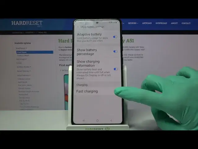 Video thumbnail for How to Activate / Disable Fast Charging Option on SAMSUNG Galaxy A51