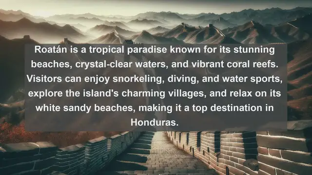 Video thumbnail for Discovering Honduras: Top 10 Must-Visit Landscapes You Can't Miss!