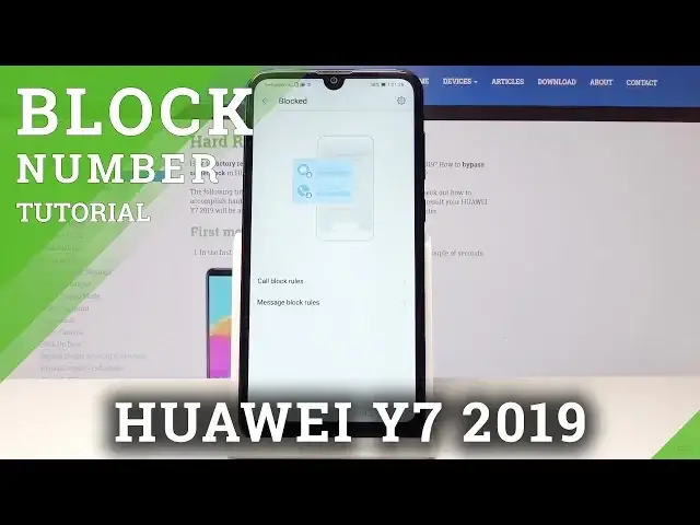 Video thumbnail for How to Block Number in Huawei Y7 2019 - Call Blocking