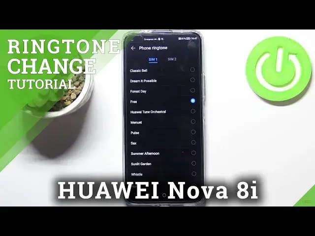 'Video thumbnail for How to Change Ringtone in HUAWEI Nova 8i - Open Sound Settings'