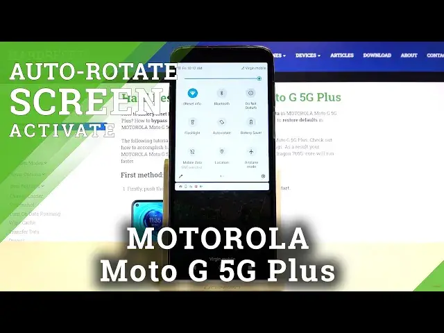 'Video thumbnail for How to Enable Auto Screen Rotation Feature in Motorola Moto G 5G Plus - Activate Auto Rotate Screen'
