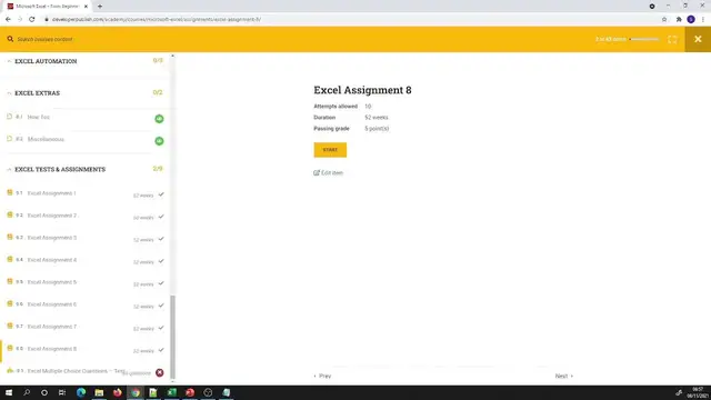 'Video thumbnail for Excel for Beginners - Day 5'