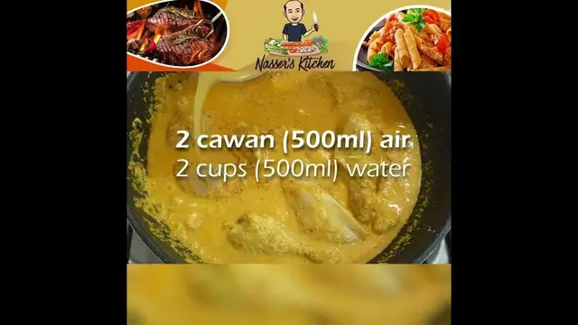 Video thumbnail for Rendang Ayam simple! #shorts