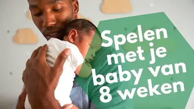 'Video thumbnail for Spelen met je baby van 8 weken'