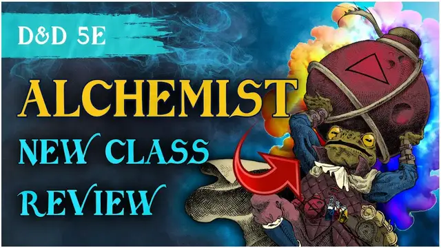 'Video thumbnail for The NEW Alchemist Class 🐸💣 for D&D 5e by Taron "Indestructoboy" Pounds - Review and How to Play'