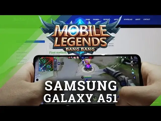 Video thumbnail for How to Play Mobile Legends on Samsung Galaxy A51 - Gameplay Demonstration