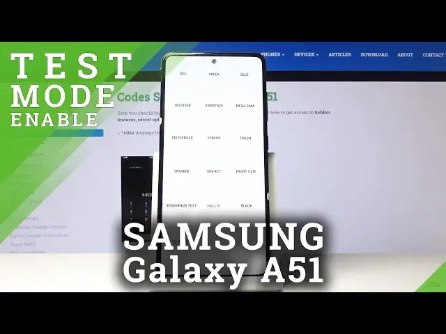 Video thumbnail for How to Enter Test Mode in SAMSUNG Galaxy A51 – Secret Test Mode