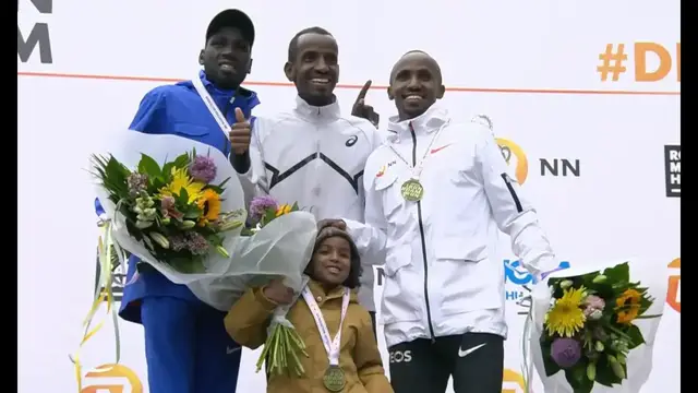 Video thumbnail for 2023 NN Marathon Rotterdam Abdi Bashir and Eunice Chumba were the winners