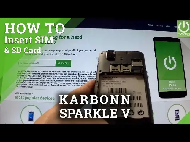 Video thumbnail for KARBONN Sparkle V - How to Insert SIM card and Micro SD card in KARBONN