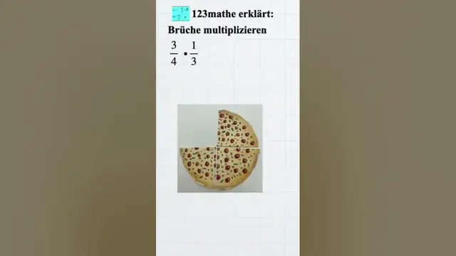 Video thumbnail for Bruch multiplizieren #shorts