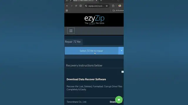 Video thumbnail for 📦 How to Fix Corrupted 7Z Files Online Free | No Software Installation Required