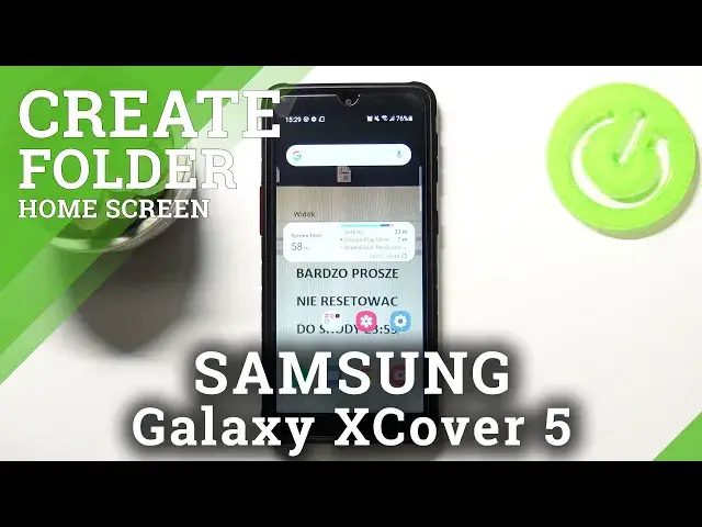 'Video thumbnail for How to Create Folder on SAMSUNG Galaxy XCover 5 Home Screen – Categorize Apps'