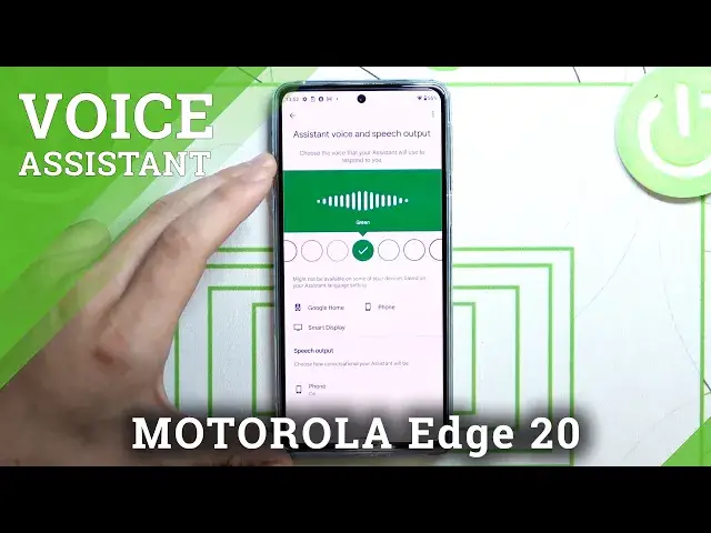 'Video thumbnail for How to Change Voice of Google Assistant on Motorola Edge 20 - Pick Female / Male Voice'