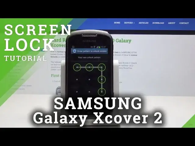 'Video thumbnail for How to Set Up Screen Lock in SAMSUNG Galaxy Xcover 2 - Add Password & Pattern'