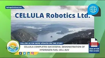 Video thumbnail for Cellula completes successful demonstration of hydrogen fuel cell AUV