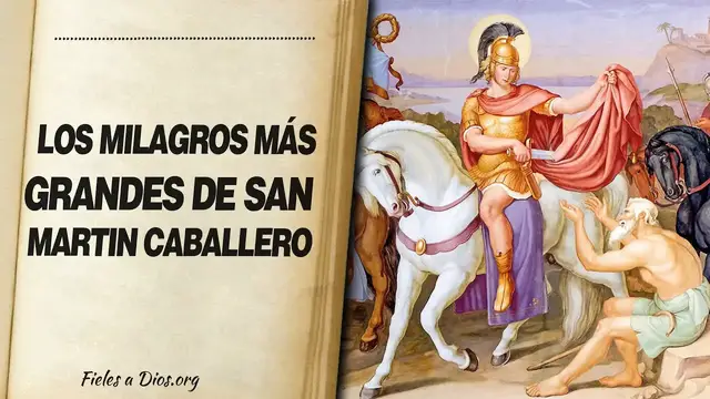 Video thumbnail for 🙏 ¿Cuáles Fueron los Milagros más Grandes QUE HIZO SAN MARTÍN CABALLERO? 📖
