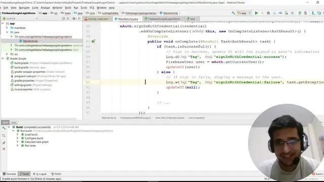 Video thumbnail for Firebase Google Login In Android (Part-2) Implementation