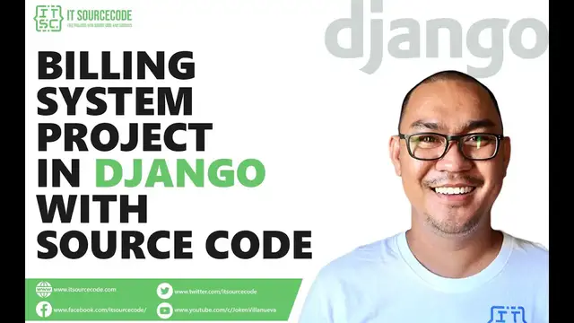 Video thumbnail for Billing System Project in Django with Source Code | Django Projects with Source Code