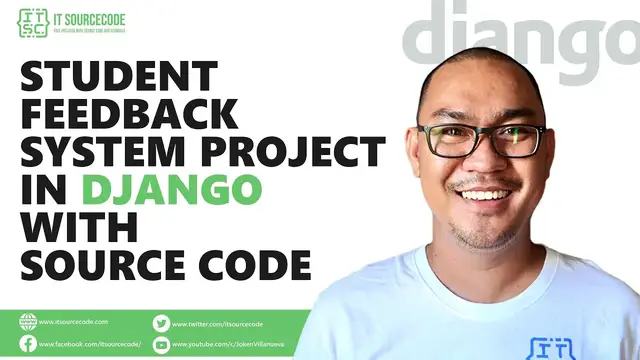 Video thumbnail for Student Feedback System Project in Django with Source Code | Free Django Projects with Source Code