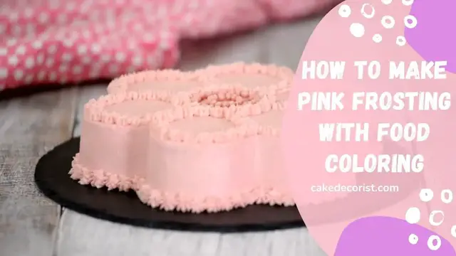 Video thumbnail for How To Make Pink Frosting With Food Coloring