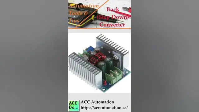 Video thumbnail for Automation Tools - Buck (Step Down) Converter