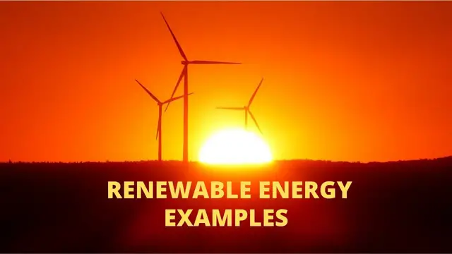 'Video thumbnail for Renewable Sources of Energy Examples - (WATCH THIS)'