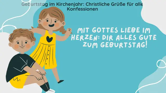 Video thumbnail for Geburtstag im Kirchenjahr: Christliche Grüße für alle Konfessionen (Ermutigend)  : Geburtstagswünsche / Glückwünsche / Glückwunsch - Gebet - Beten - Gebete - Religion und Glauben - Religion & Belief - Christentum - Glaube - Christlich Leben - Christlich G