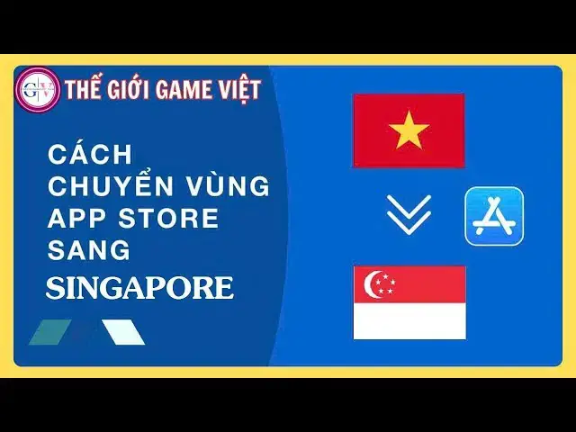 Video thumbnail for Cách Chuyển Vùng App Store Sang Singapore 2025 | Tải Once Human, Honor of Kings