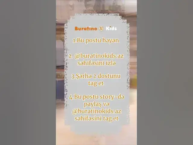 'Video thumbnail for 🎁 Yarışma başladı ! Sən də qoşul!'