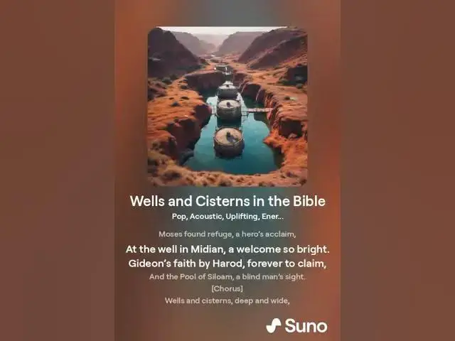Video thumbnail for Wells and Cisterns in the Bible