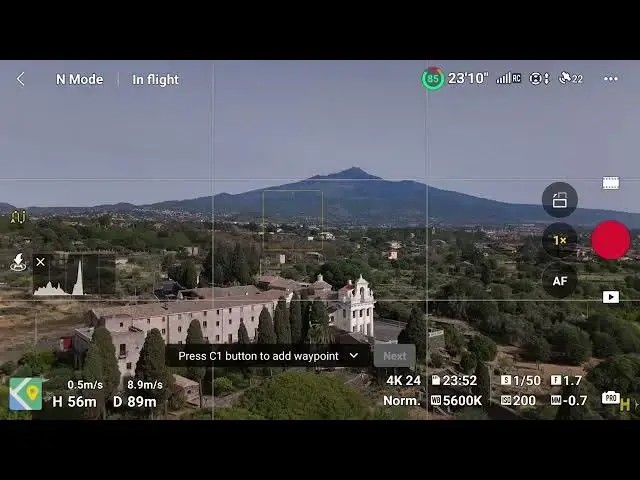 'Video thumbnail for Dolly Zoom with DJI Drones Using Waypoint'