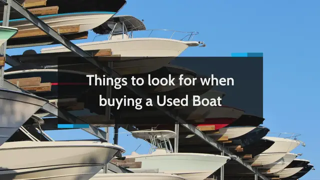 Video thumbnail for 9 Things to look for when buying a used boat