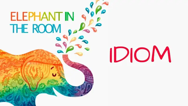 Video thumbnail for Elephant in the Room meaning [idiom]