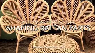 Video thumbnail for Shaping Rattan Furniture and Other Parts