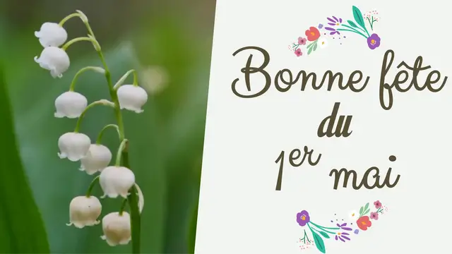 'Video thumbnail for Bon 1er mai avec du muguet et du bonheur !'