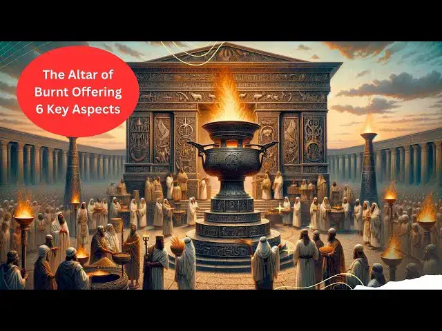 Video thumbnail for The Altar of Burnt Offering: 6 Key Aspects