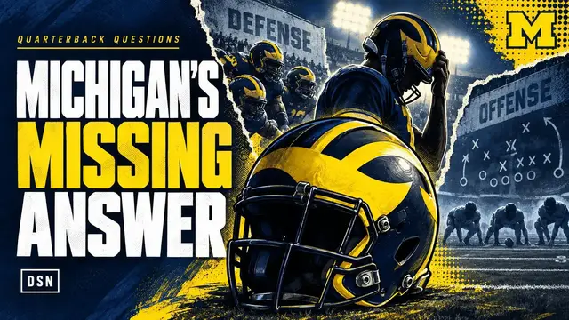 Video thumbnail for Michigan's offense is the problem, and Bryce Underwood isn't the answer