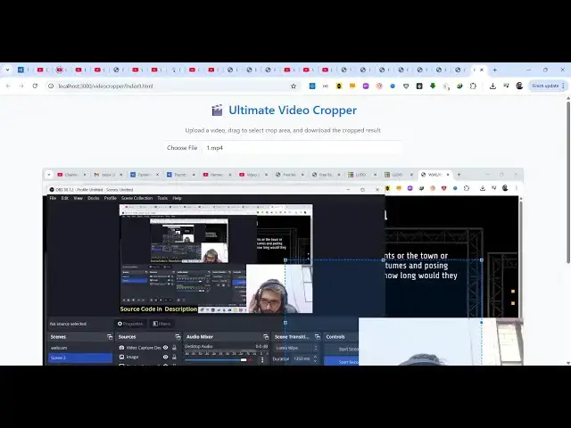 Video thumbnail for Build a FFMPEG WASM Video Cropper Editor to Crop & Zoom Videos in Browser Using HTML & JavaScript