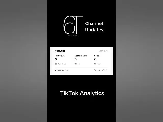 'Video thumbnail for June 13th Analytics from #yt & #tiktok'