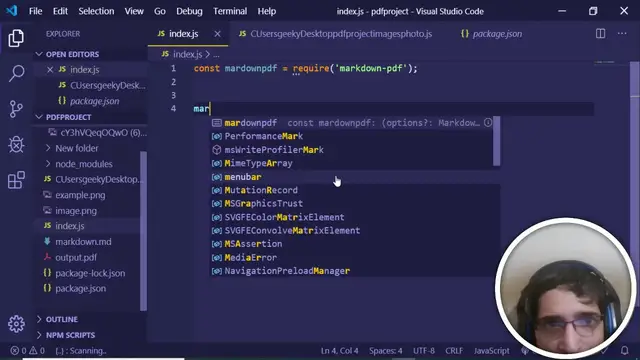 Video thumbnail for Simple Node.js Library to Convert Markdown Files to PDF